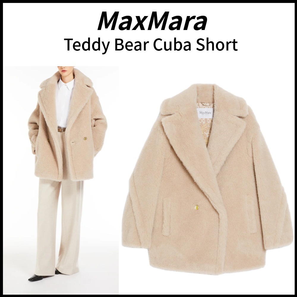 【MaxMara】関税込★シーズンオフお得★Teddy Bear Short Cuba