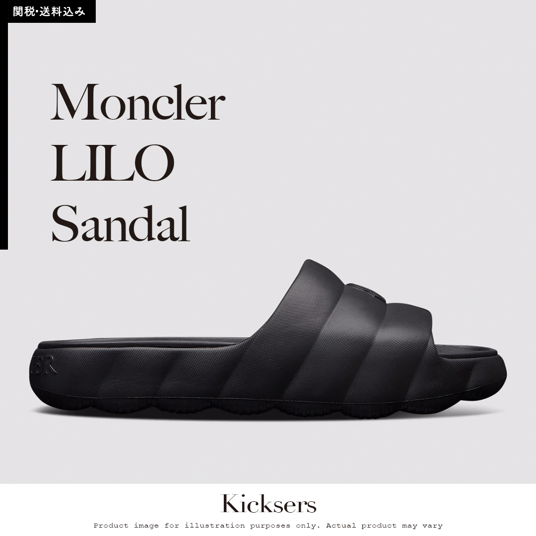 Moncler LILO Sandal Black モンクレール サンダル ブラック
