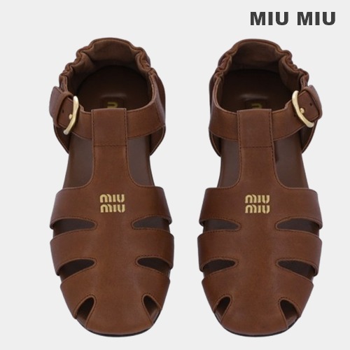 ☆MiuMiu☆ロゴ サンダル 正規品