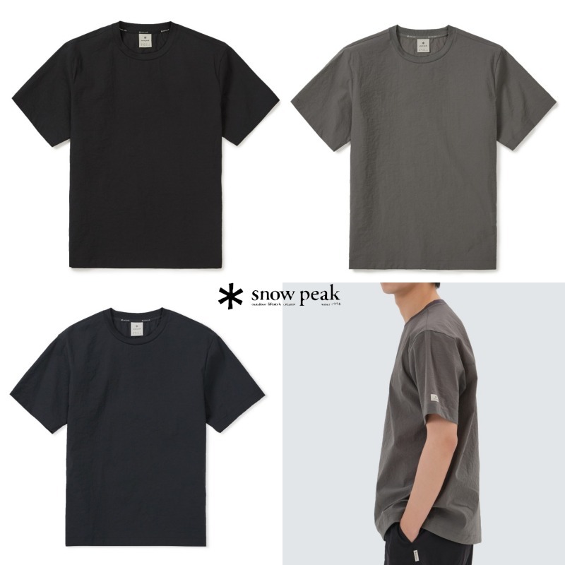 snow peak Minute Tシャツ 3colors