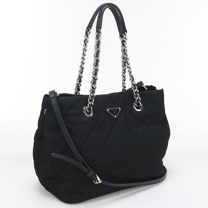 PRADA プラダ 1BG740 2WAY トートバッグ【ランク：A】
