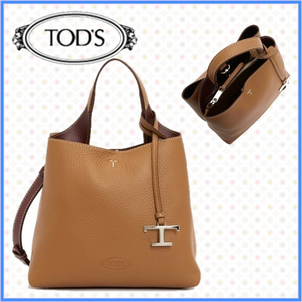 TODS トッズ ミニトートバッグ ブラウン XBWAPAA9100 人気