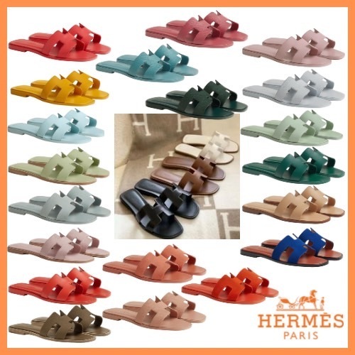 【カラバリ豊富♪】HERMES ORAN サンダル