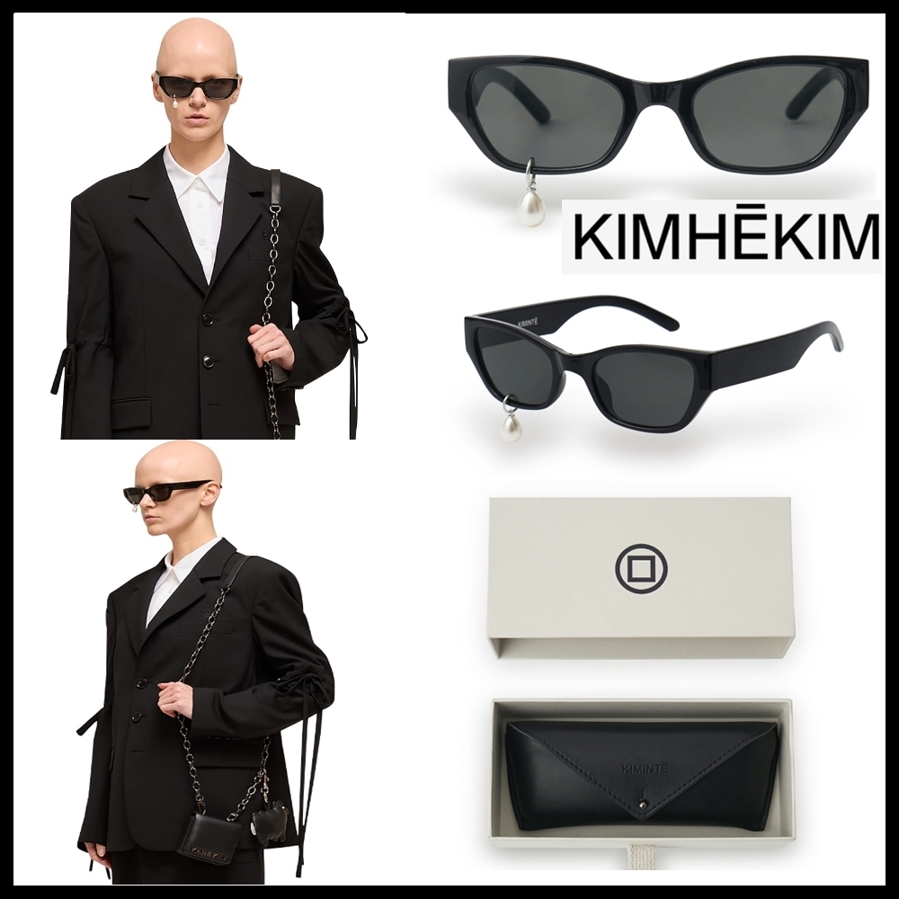 ★早期完売★KIMHEKIM★Pearl Tear Cat-Eye Sunglasses★大人気