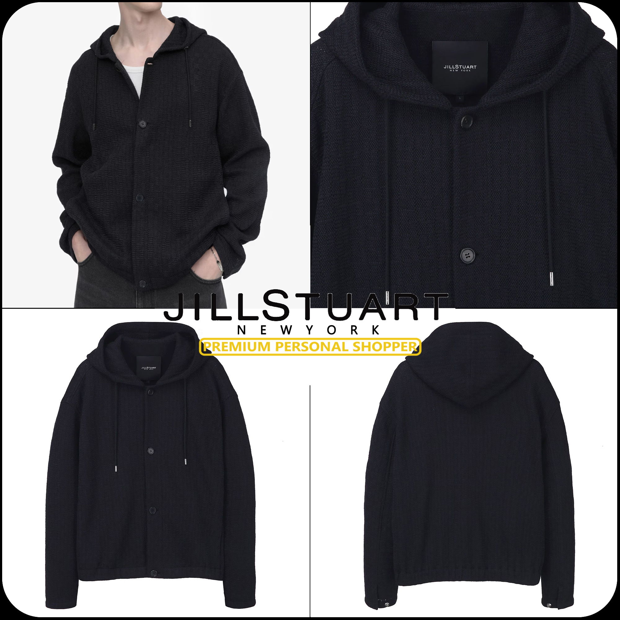 [JILLSTUART]★25SS★韓国人気★Crochet Hood Jumper