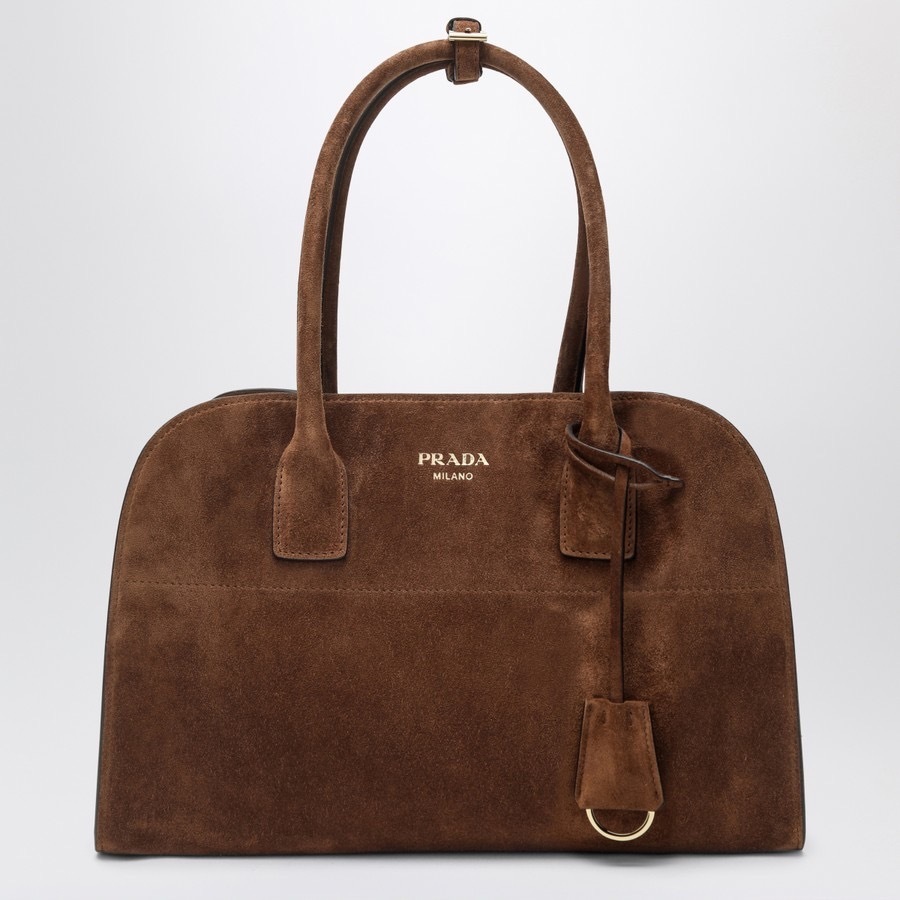 PRADA スエード トートバッグ ミディアム