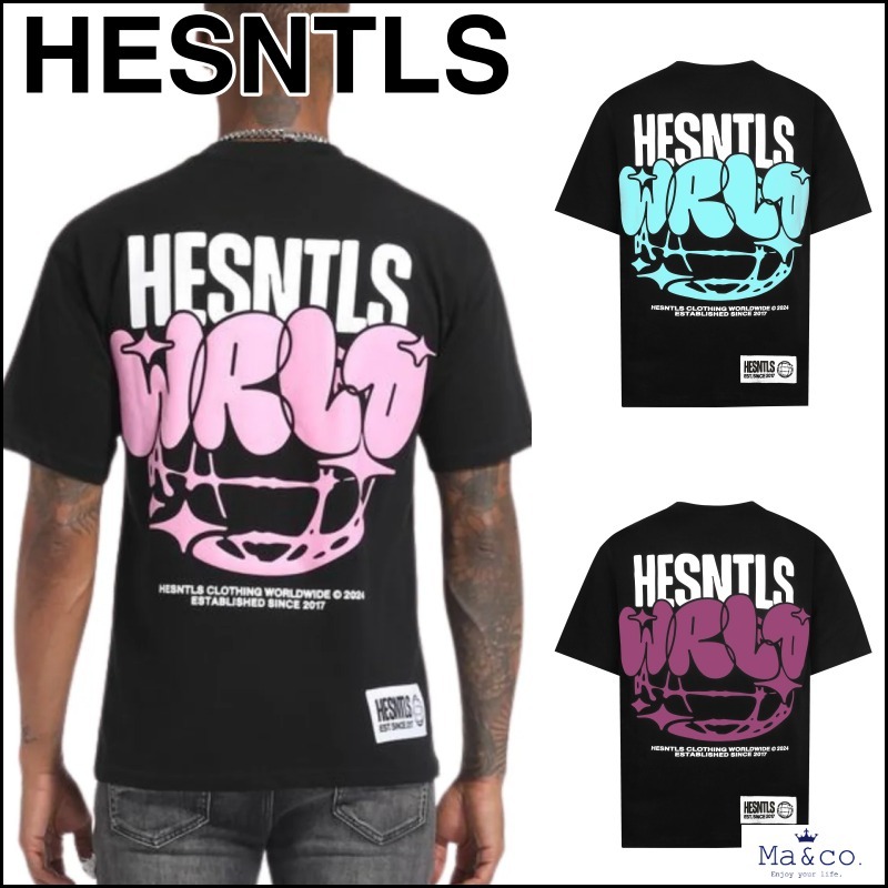 日本未上陸*H.ESNTLS◇WRLD Tシャツ