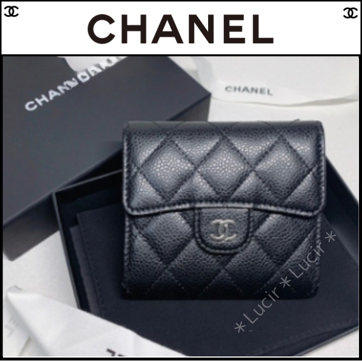 ☆輝きを添えて☆CHANEL マトラッセウォレット 二つ折り財布