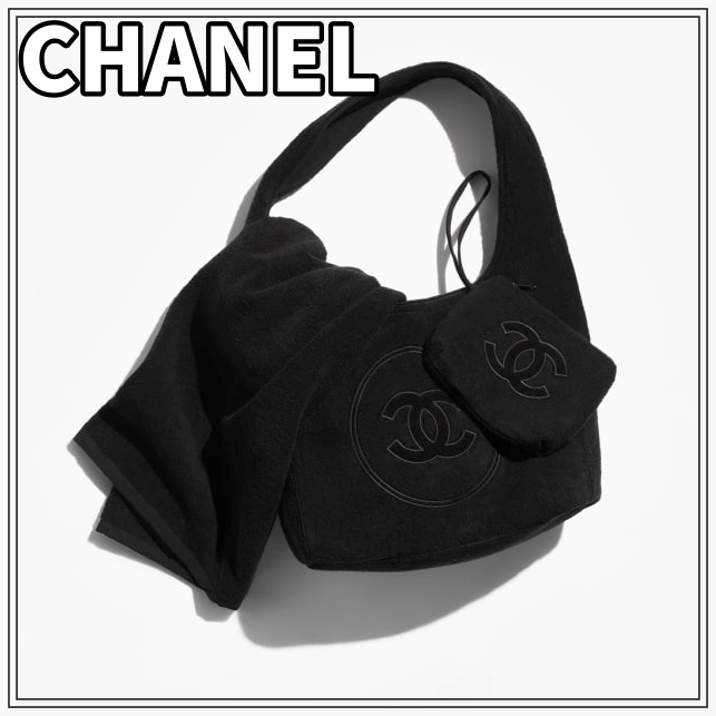 【大人気】CHANEL ココビーチ ビーチタオル＆バッグ