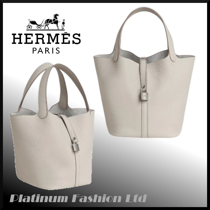 送料込◆入手困難【HERMES】ピコタン Picotin Lock 22 Bag Beton