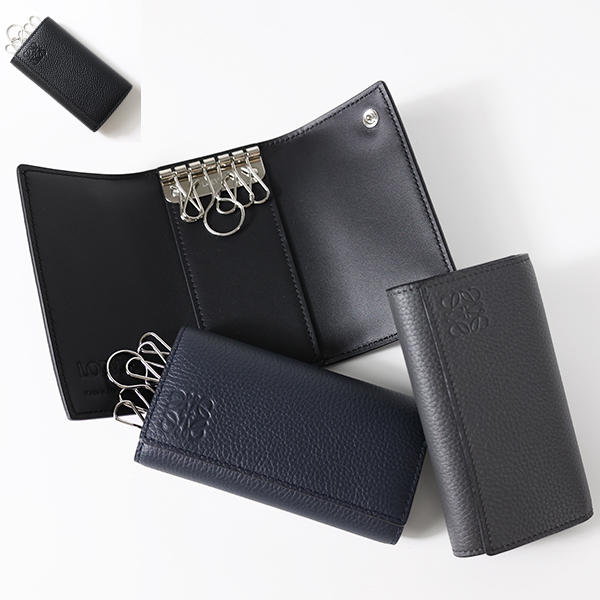 LOEWE キーケース Anagram Key Case レザー 6連 C660K92X02