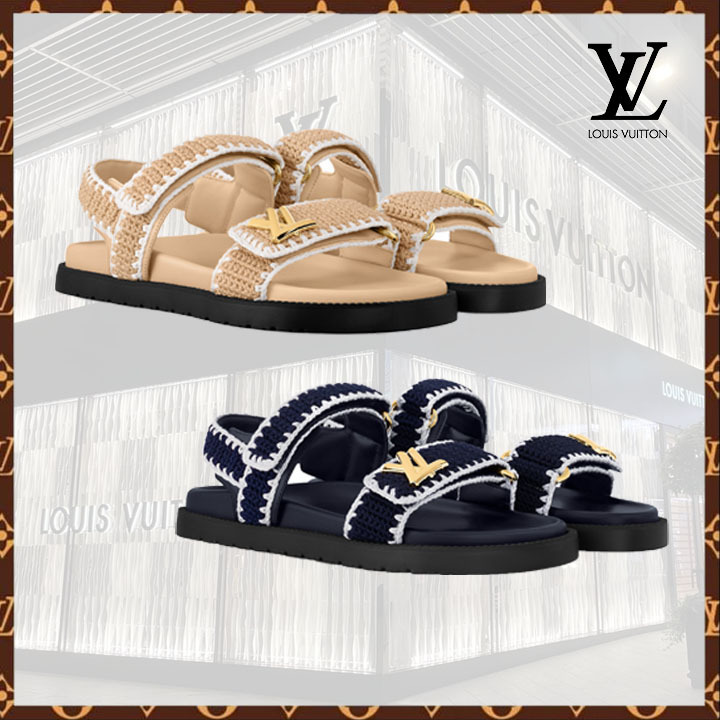 快適な履き心地 ♪【Louis Vuitton】コンフォートサンダル
