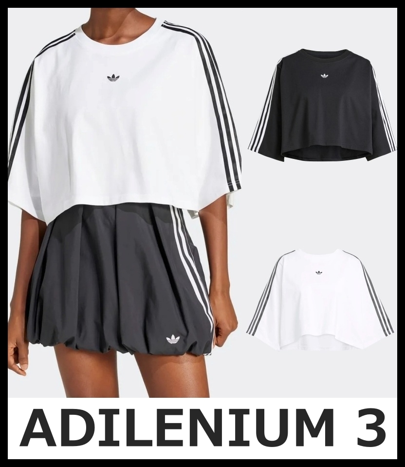 ☆ 送料無料 adidas ADILENIUM 3 Boxy Oversized Tee 大人気 ☆