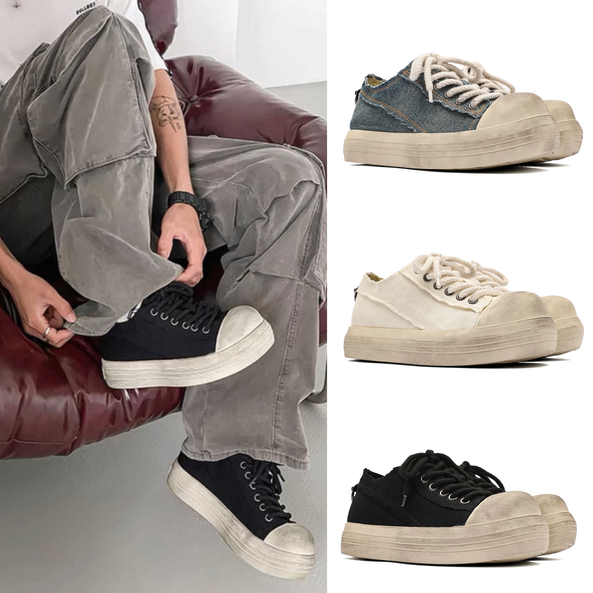 国内で当店のみ FGMM - Chunky Big Toe Shoes