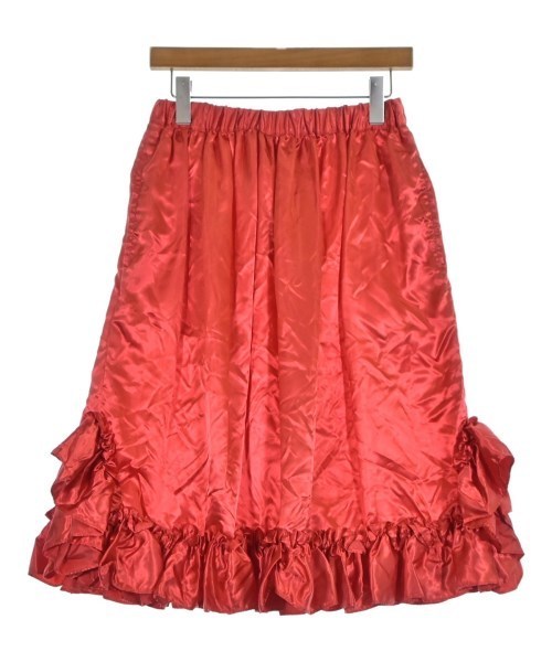 COMME des GARCONS GIRL ひざ丈スカート 赤 2023724G0053