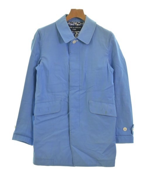 COMME des GARCONS HOMME ステンカラーコート 青 2000725J0094