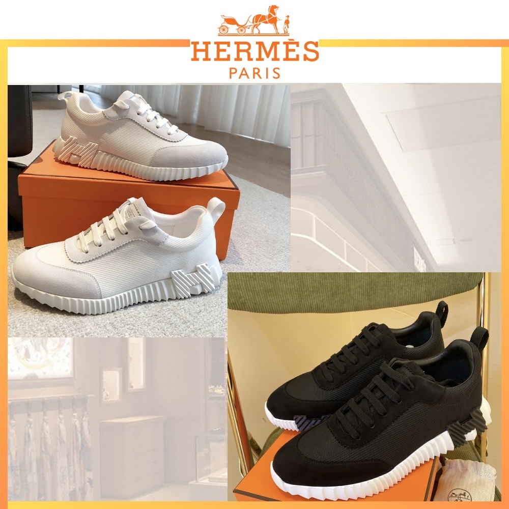 【洗練されたクラス感】HERMES バウンシング スニーカー
