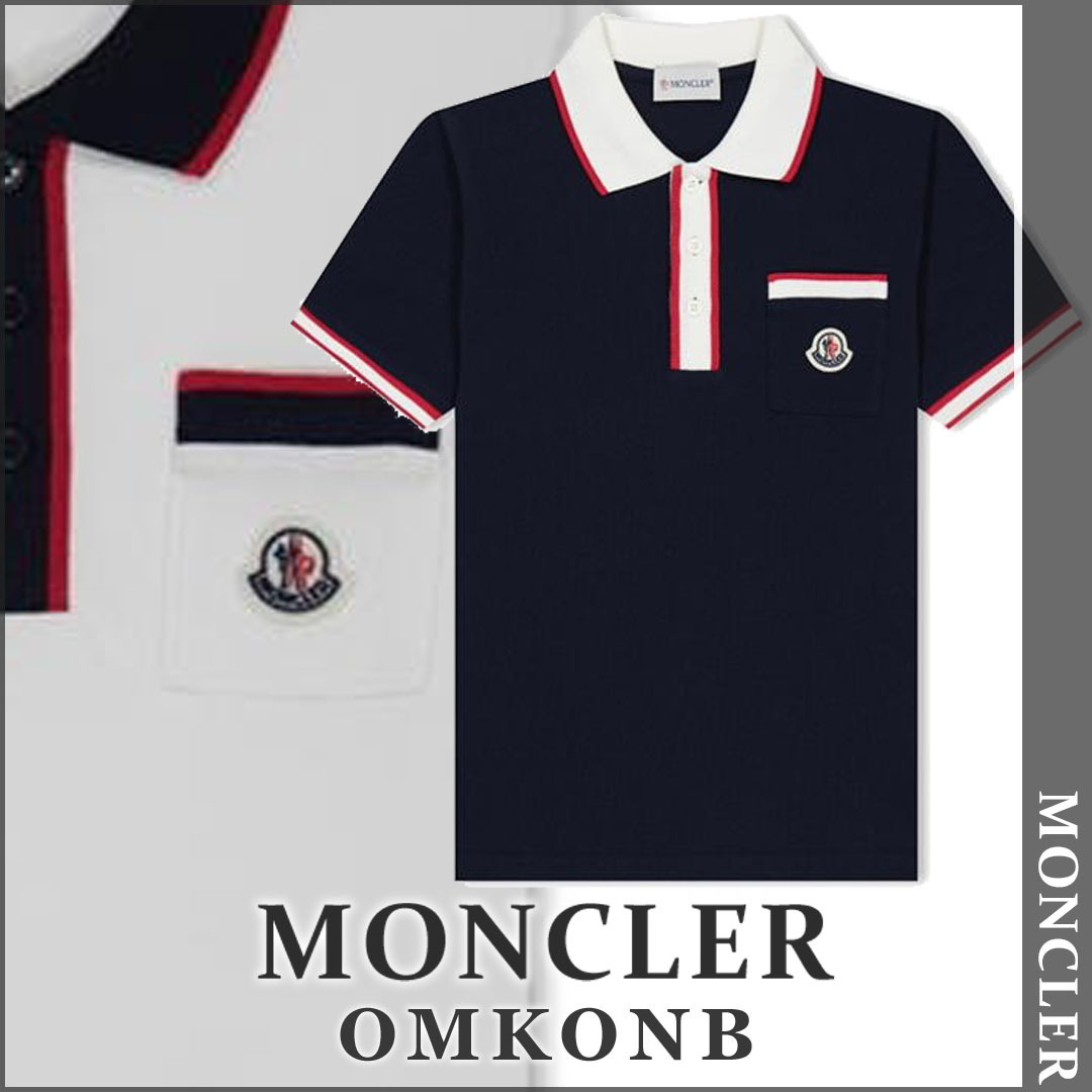 【国内発送・関税込】MONCLER カラーブロックポロシャツ