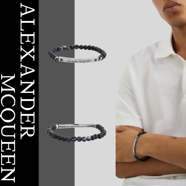 New Season【ALEXANDER MCQUEEN】ロゴビーズブレスレット