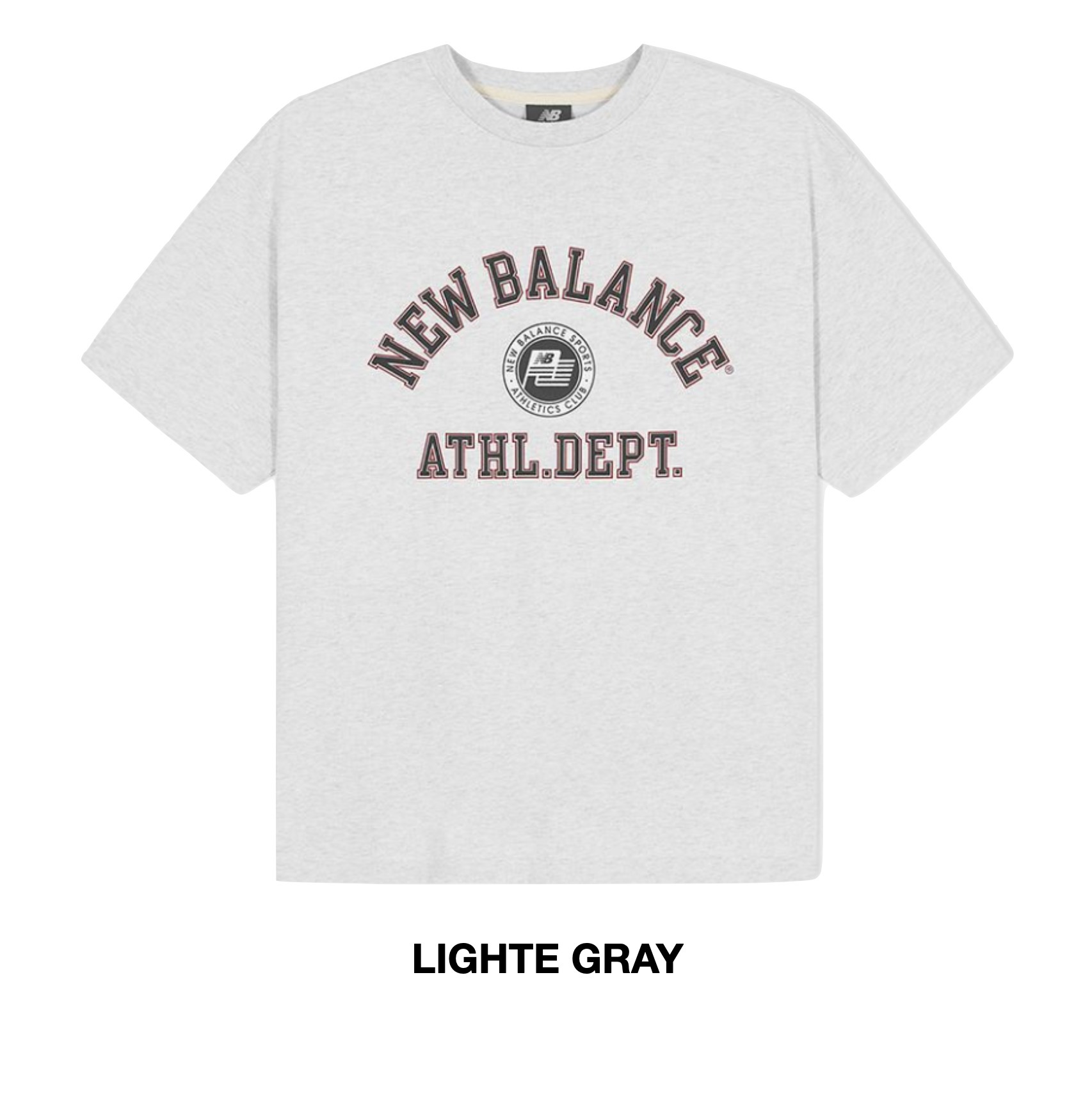 ★aespaウィンタ着用★NEW BALANCEトラッククラブ半袖Tシャツ ☆aespaウィンタ着用☆NEW BALANCE カレッジ クラブ 半袖Tシャツ