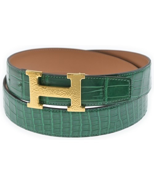 HERMES エルメス ベルト 緑 95 4500325Y0033