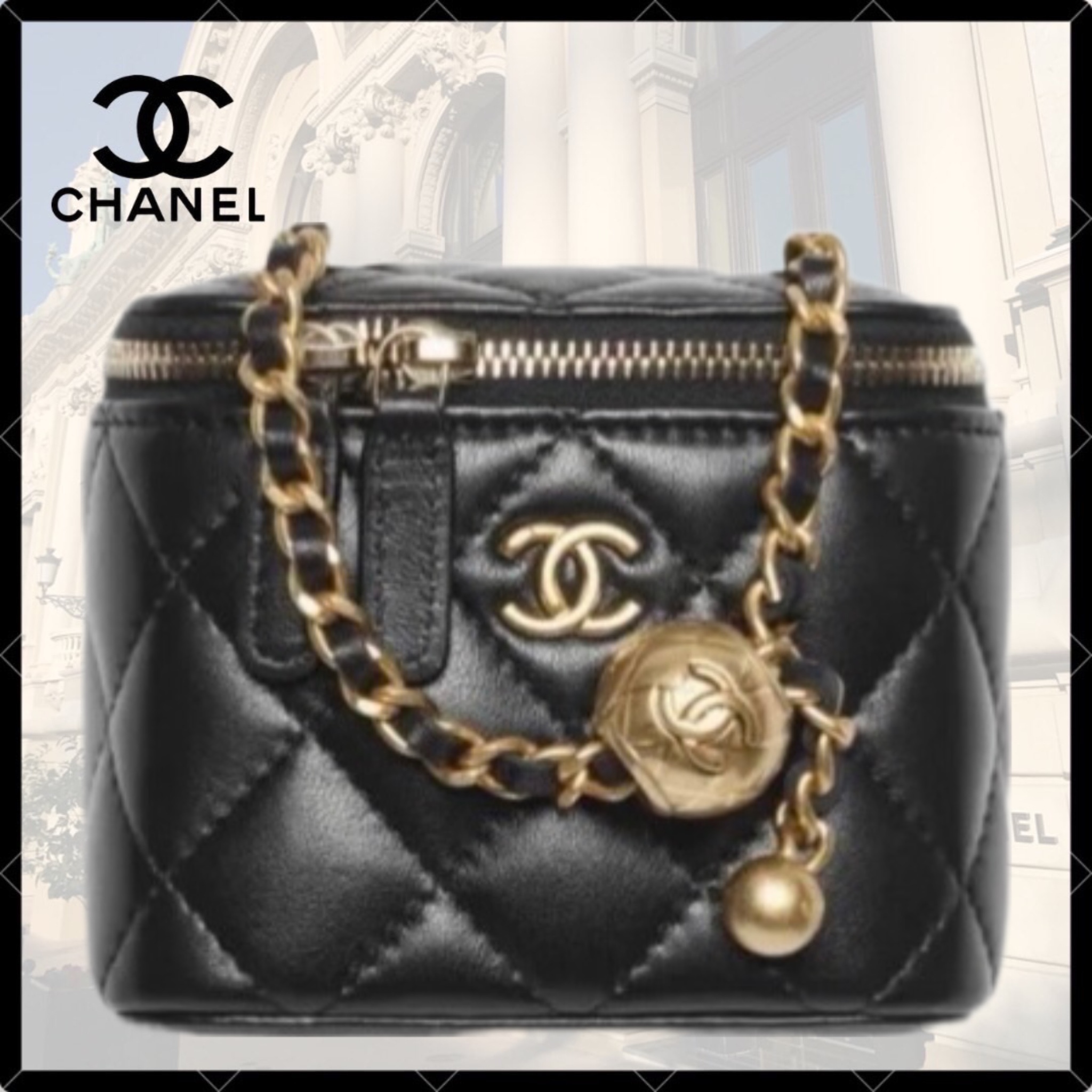 【大人可愛い♡】CHANEL ヴァニティバッグ