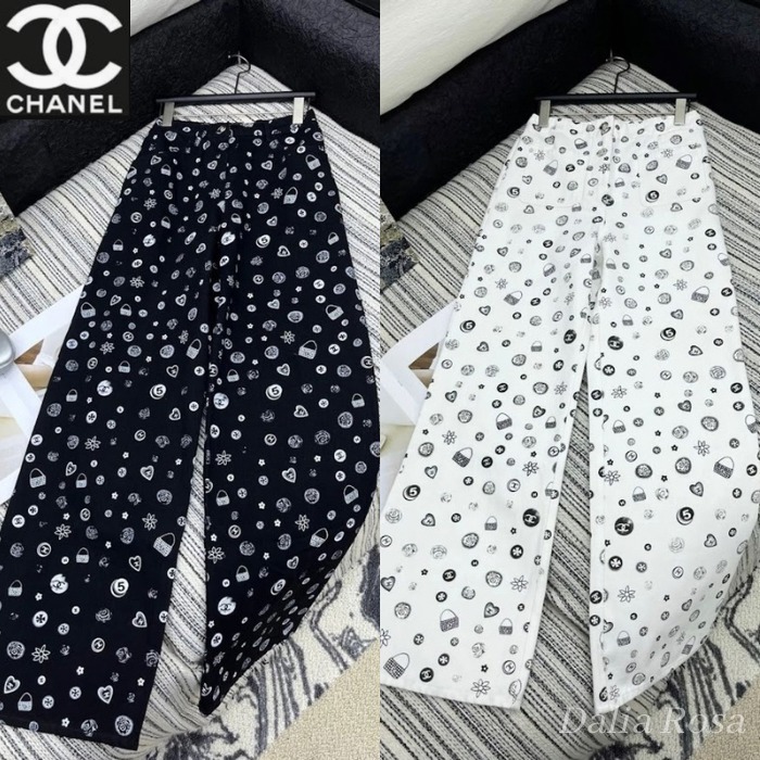 スタイリッシュ♡遊び心たっぷり【CHANEL】プリントデニム