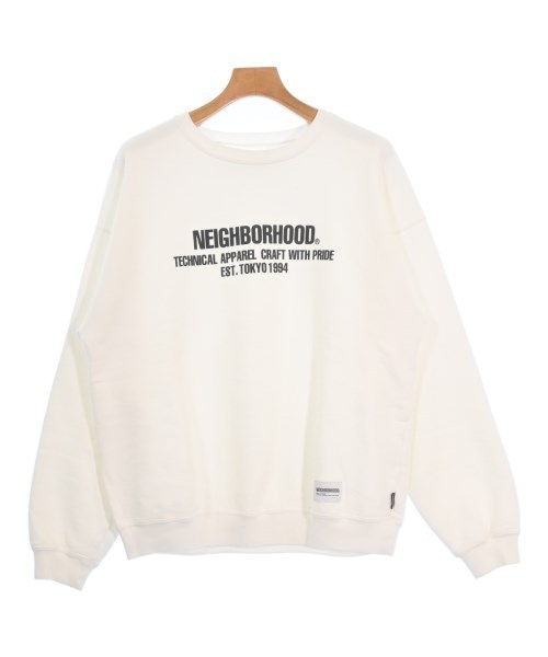 NEIGHBORHOOD ネイバーフッド スウェット 白 M 3301325M0116