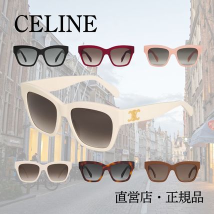 ピンク系 CELINE(セリーヌ) サングラス(レディース) - 海外通販