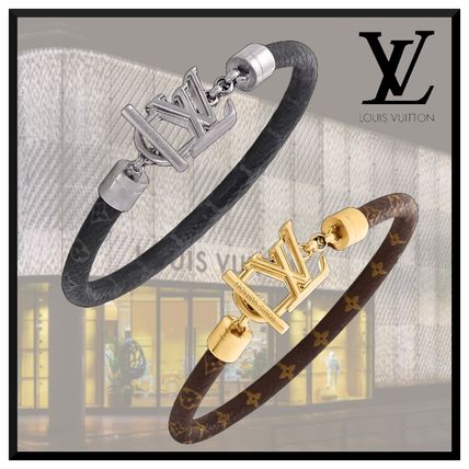 国内発送 ブレスレット LV ロデオ 黒 アクセサリー ロゴ LOUIS VUITTON - ルイ・ヴィトン LOUIS VUITTON ブレスレット