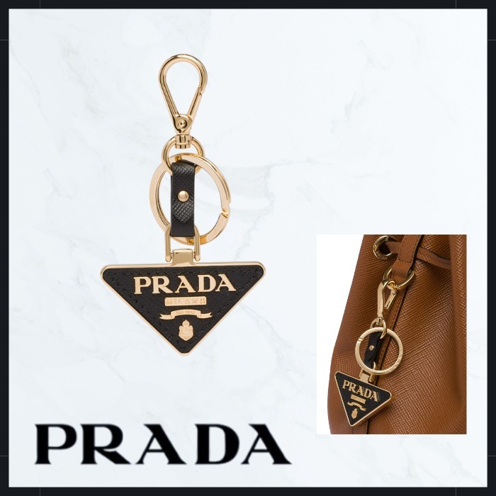 【PRADA】サフィアーノキーリング