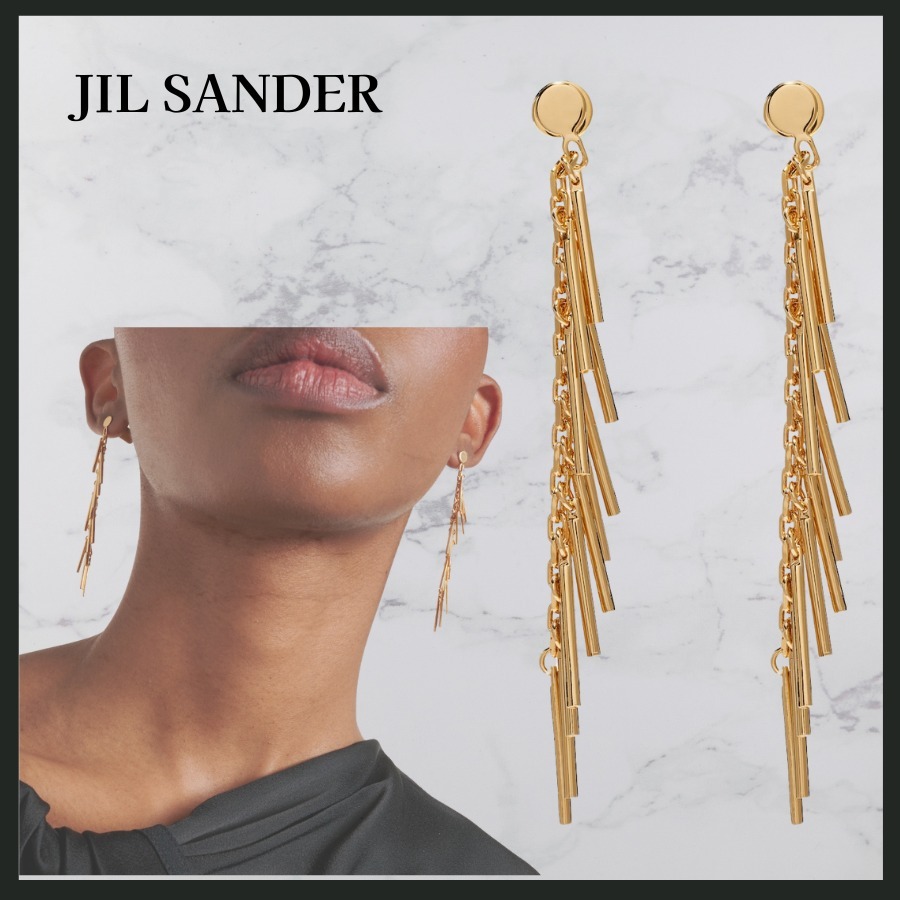★関税込★ JIL SANDER ゴールドトーン ピアス