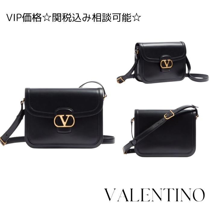 VIP価格☆VALENTINO Vロゴ ガラヴァーニ ショルダーバッグ