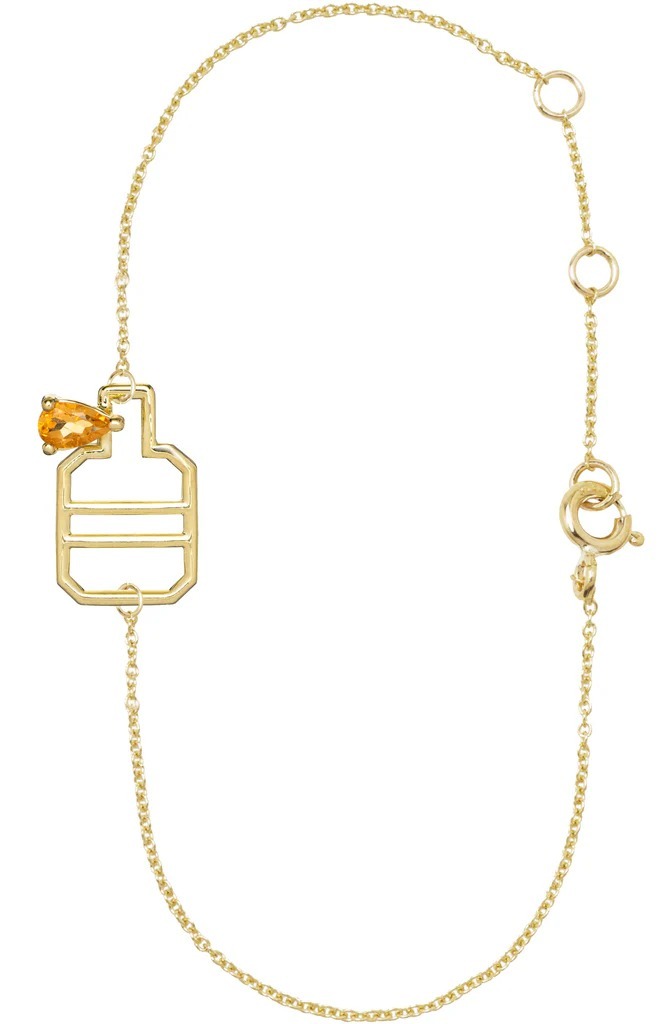 ALIITA ブレスレット PERFUME GOTA CITRINE BRACELET