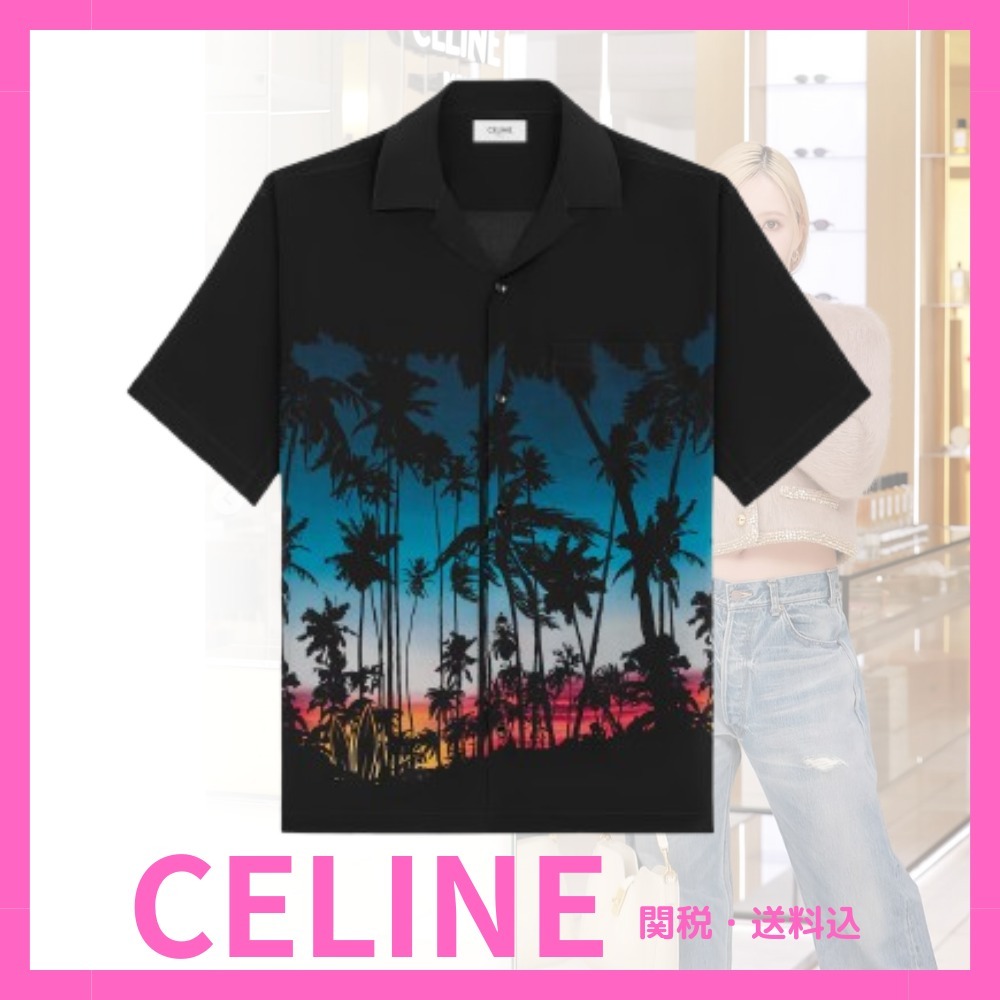 新作☆【CELINE】ハワイアンシャツ