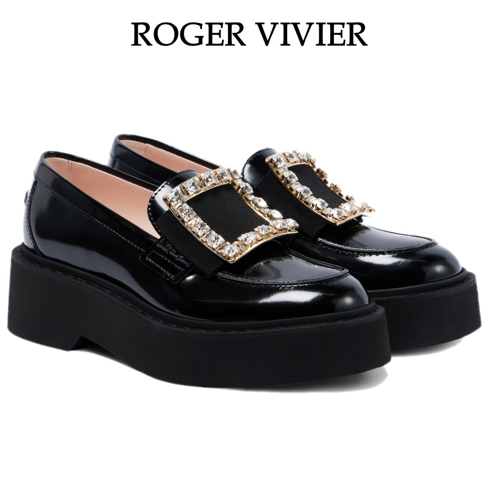 【Roger Vivier】Viv' Rangers プラットフォームローファー