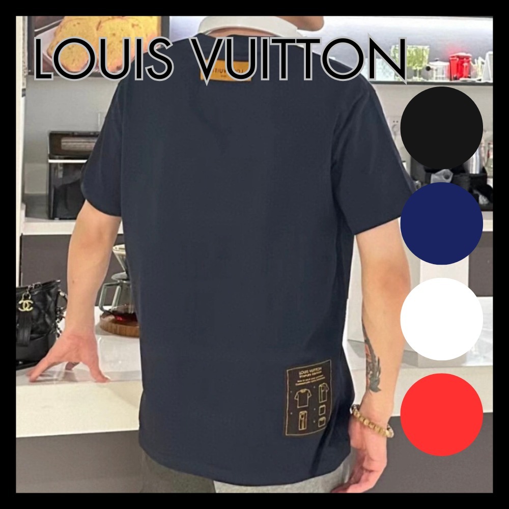 【洗練のバックデザイン】ルイヴィトン ポロTシャツ メンズ