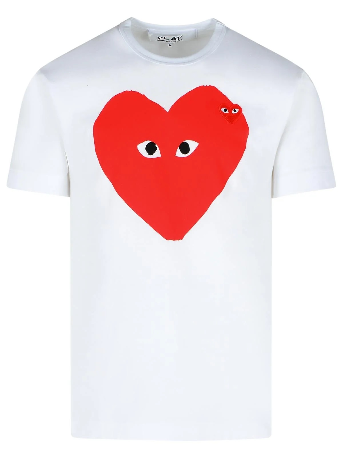 COMME des GARCONS Play ハート プリント クルーネック T シャツ