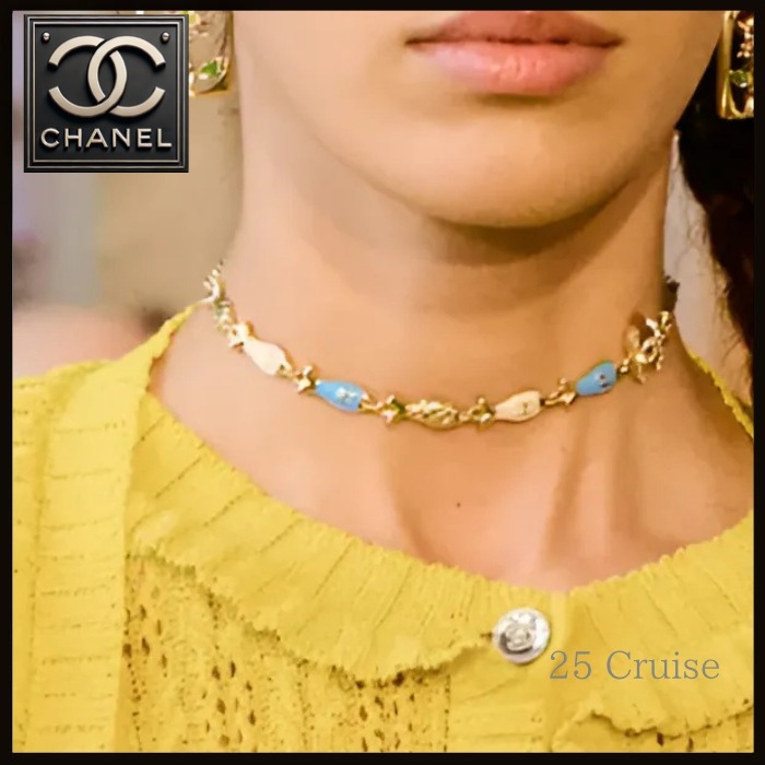 【ターコイズが輝く夏の主役】CHANEL 24/25 クルーズ チョーカー
