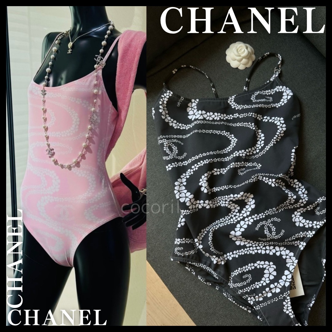 25ココビーチ【ラグジュアリースイムウェア】◆CHANEL◆水着