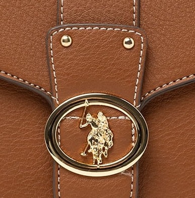 U.S.Polo Assn. メタルポニー ヘリテージ ロゴ クロスボディー