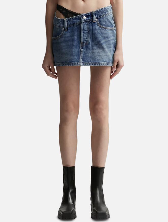 Alexander Wang 関税込 スタイリング済みデニムスカート