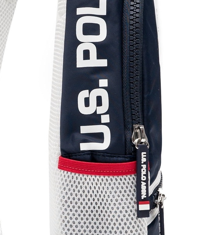 U.S.Polo Assn ストライプ スリングボディーバッグ ユニセックス