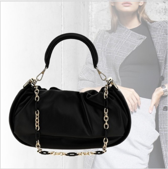 気品【Roger Vivier】ヴィヴショックホーボーバッグ ミディアム