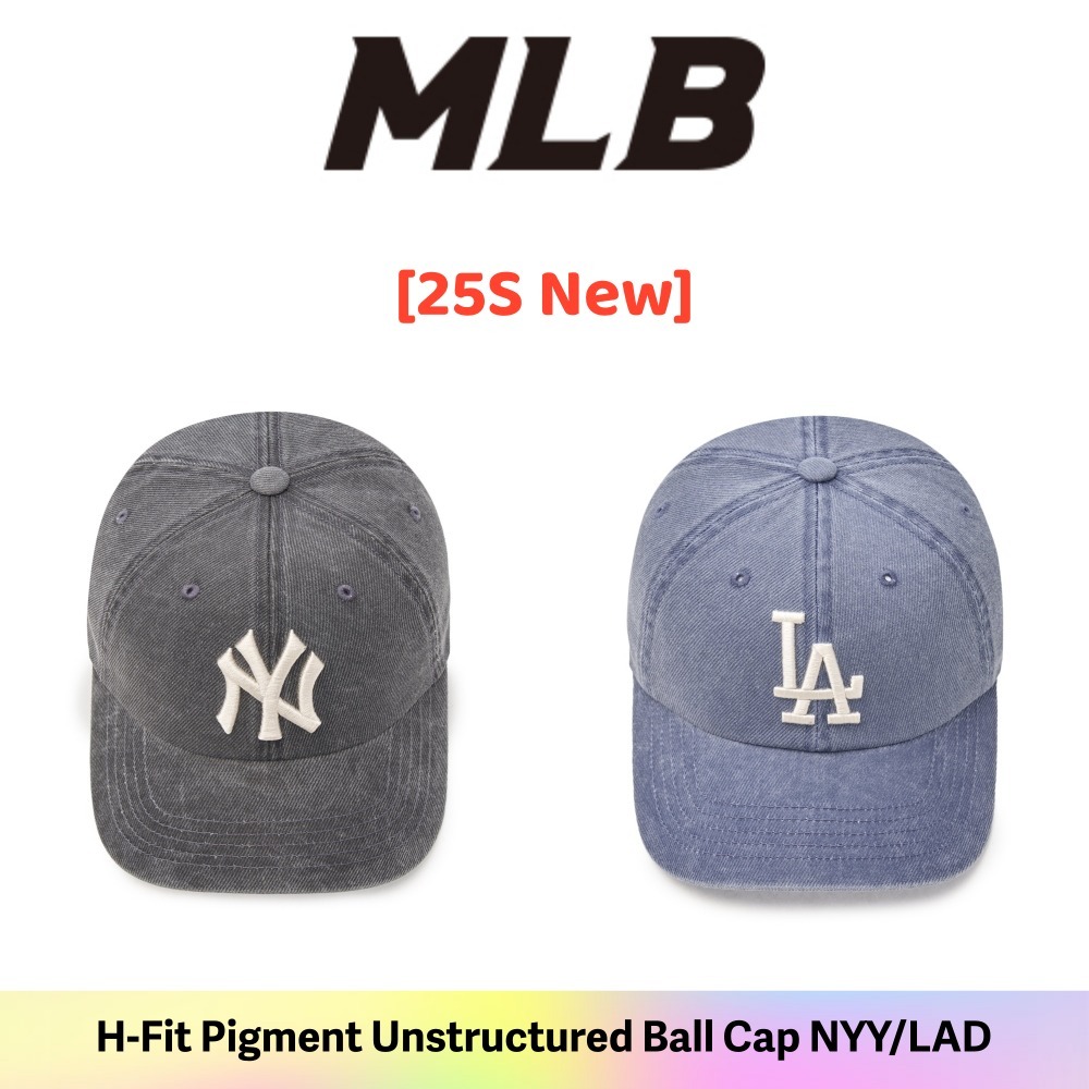 【25S新作】MLB★Hフィット★ピグメント★キャップ★男女兼用