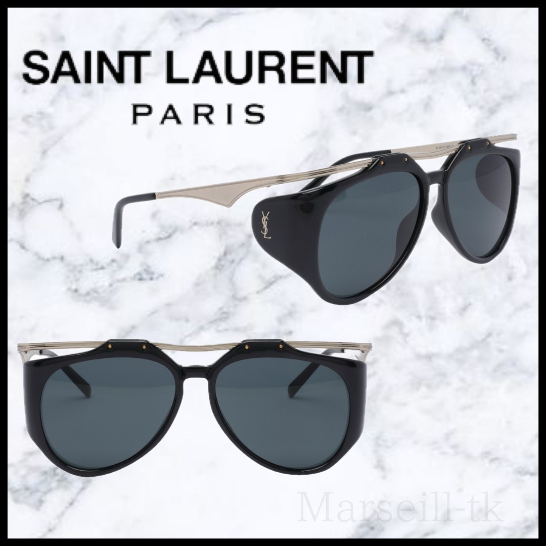 人気【Saint Laurent】 SL M 137 AMELIA SUNGLASSES 791905Y9963