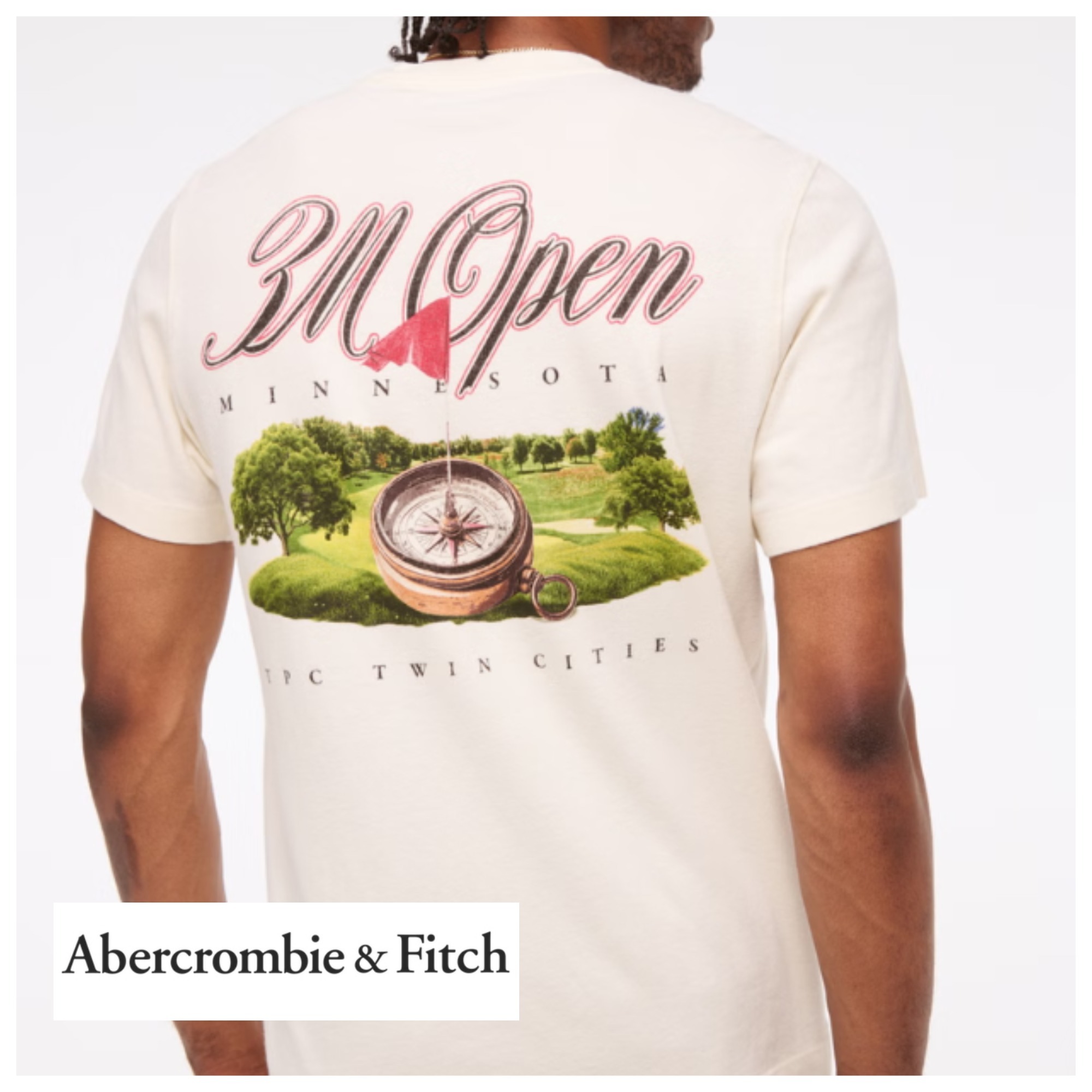 ★Abercrombie & Fitch★PGA 3M オープン グラフィック Tシャツ