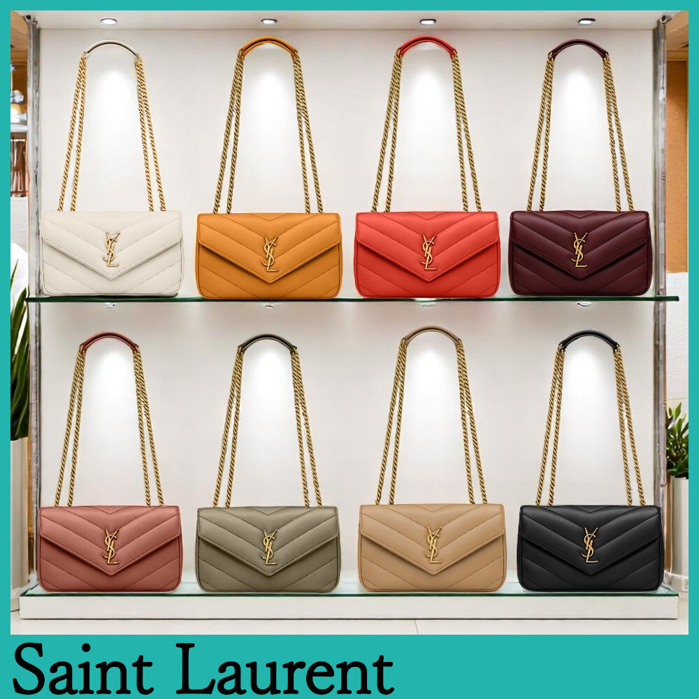 ★Saint Laurent直営店★loulou スモール ラムスキン バッグ