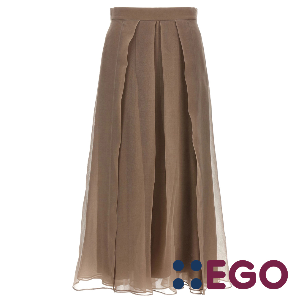 スカート PANELED CIRCLE SKIRT