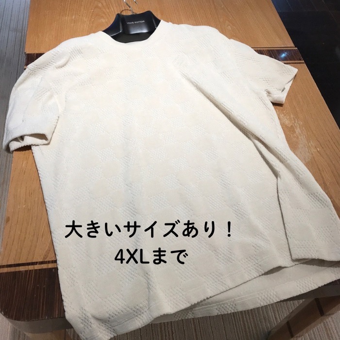 【Louis Vuitton】ダミエ フレンチテリーTシャツ